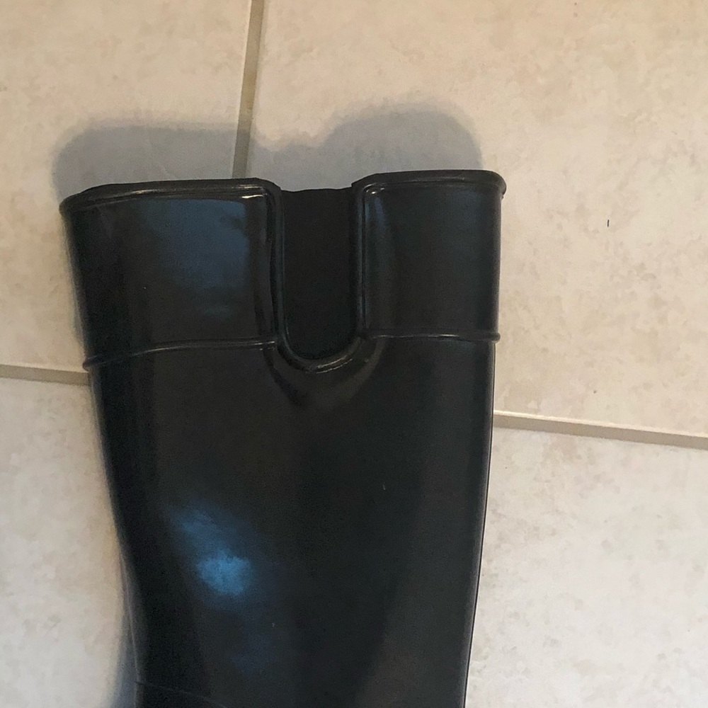 Authentic Sperry Top Sider Tall Rain Boot, Size 10 - image 5